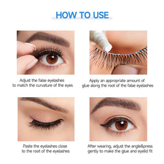 False Eyelashes Glue Clear-white Eye
