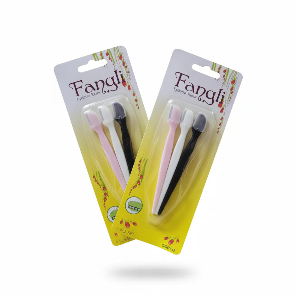 Fangli Eyebrow Razor Pack of 3 Fangli