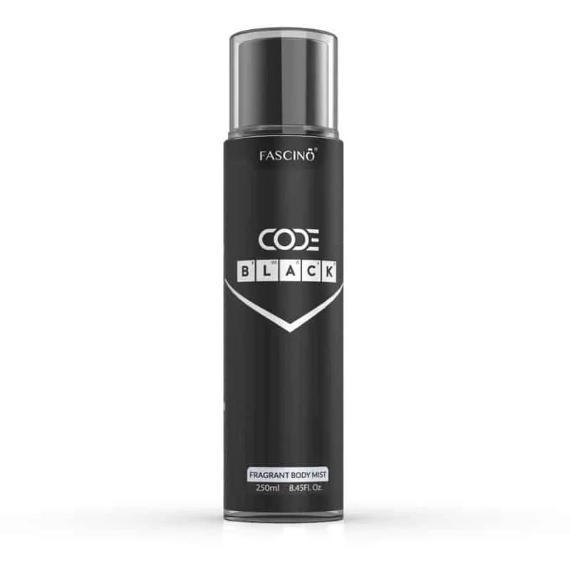Fascino Code Black Fragrant Body Mist 250ml Fascino