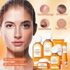 Fayankou 6 in 1 Vitamin C Facial Kit Skin Care Set FAYANKOU