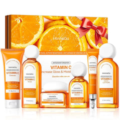 Fayankou 6 in 1 Vitamin C Facial Kit Skin Care Set FAYANKOU