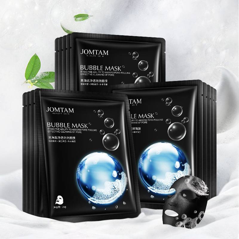 Jomtam Bubble Mask Black Face Mask Moisturizing Facial Mask Face Each Jomtam