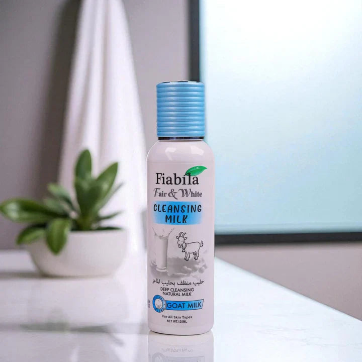 Fiabila Fair & White Cleansing Milk - 120ml Fiabila