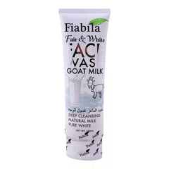 Fiabila Fair & White Face Wash Goat Milk 100ml Fiabila