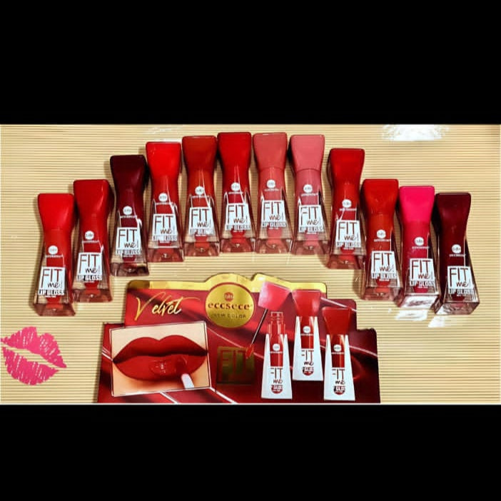 Fit me Velvet Lip Gloss- 12 Pcs Cosmia.pk