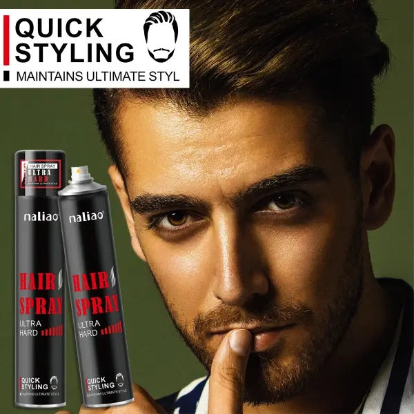 Maliao Fixing Hair Spray  For Quick Styling For Men Long Lasting - 420ml Maliao