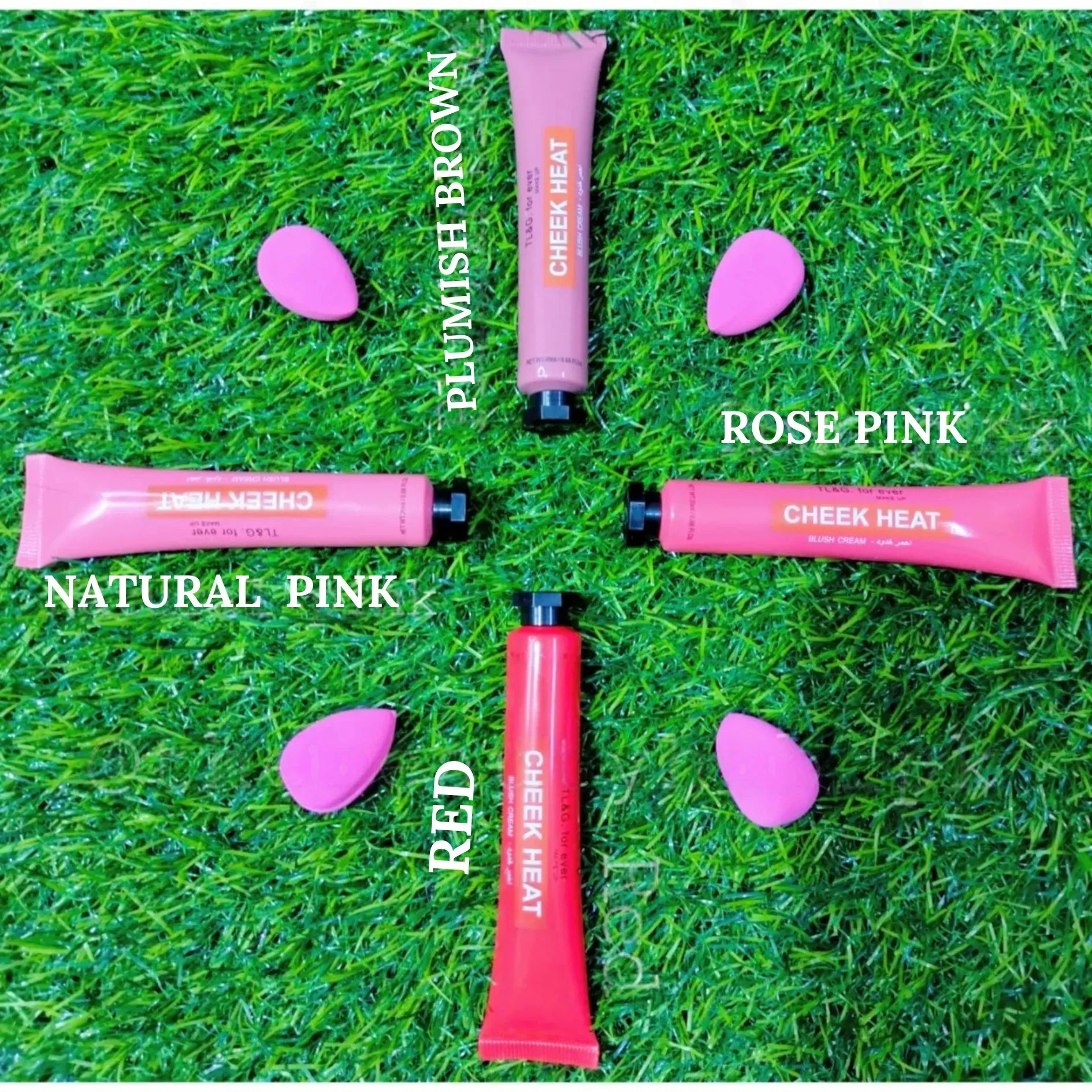 TL & G Forever Cheek Heat Blush with Blender Cheek Heat