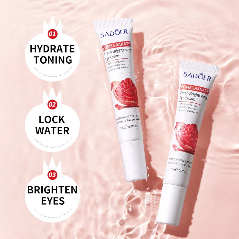 SADOER Pomegranate Fresh Brightening Eye Cream  - 20g Sadoer