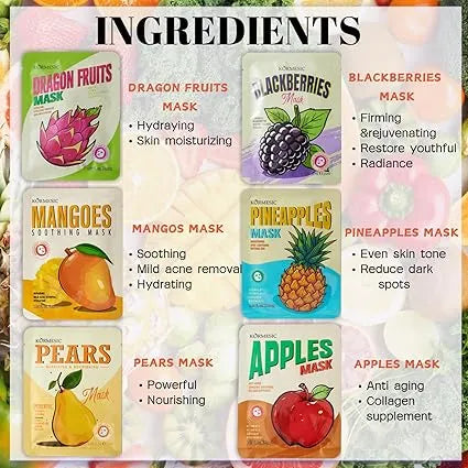 KORMESIC Fruit Overnight Face Mask Each KORMESIC