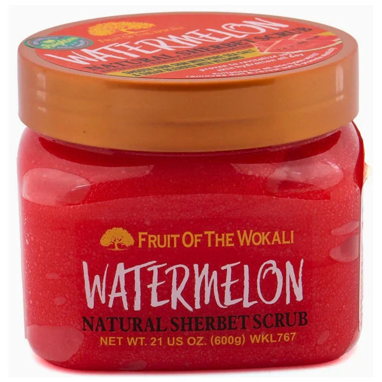 Fruit of the Wokali Watermelon Natural Sherbet Scrub - 600g Wokali
