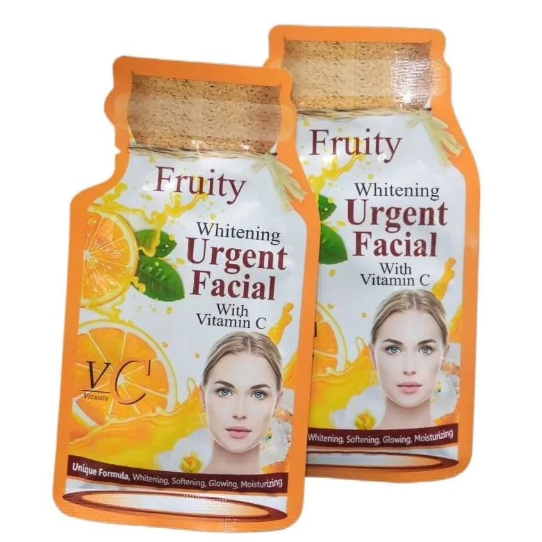 Fruity Urgent Whitening With Vitamin C Facial - 25g Fruity