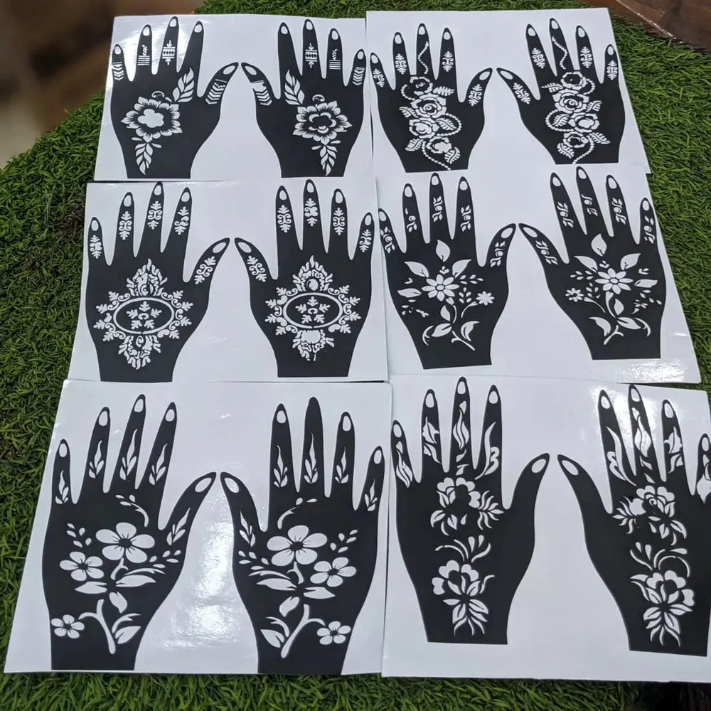 Full Hand Sticker Mehndi Child Hand Size Cosmia.pk