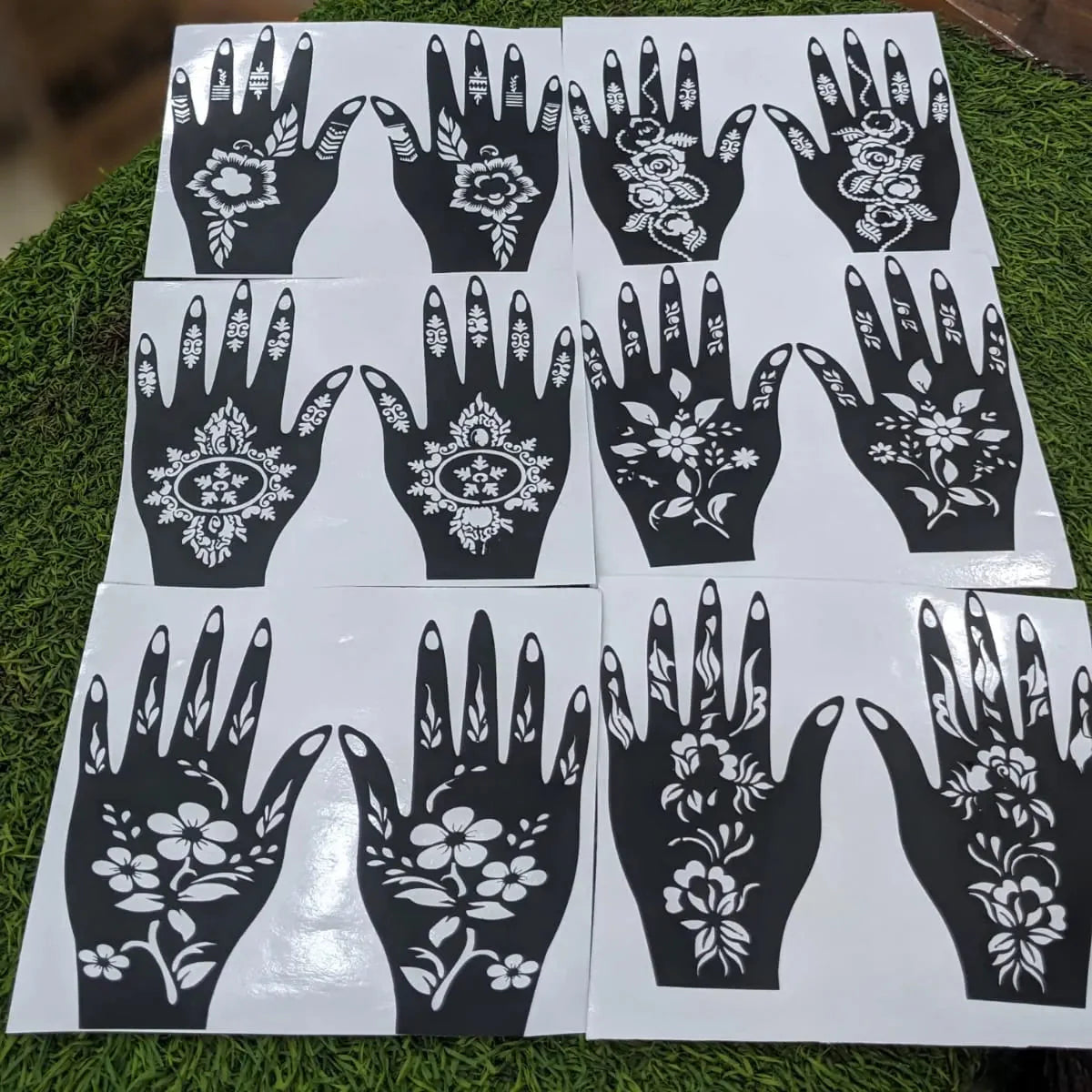 Full Hand Sticker Mehndi Child Hand Size Cosmia.pk