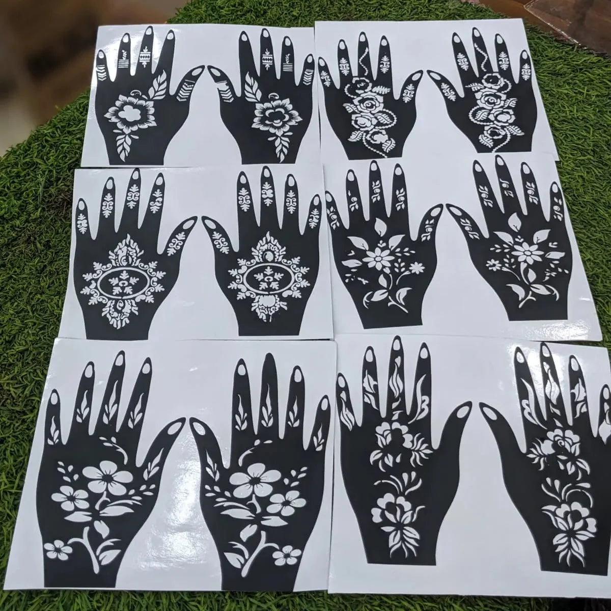 Full Hand Sticker Mehndi Child Hand Size Cosmia.pk