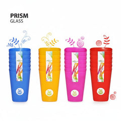 Premium Prism Plastic Glass Pack of 6 Cosmia.pk