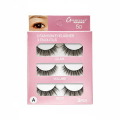 Glamorous Face 3×1 5D Eyelashes (4 Types) Glamorous Face