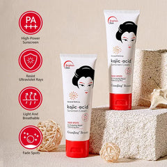 GUANJING Kojic Acid Fade Spots SPF 50 Sunscreen Cream - 100ml Guanjing