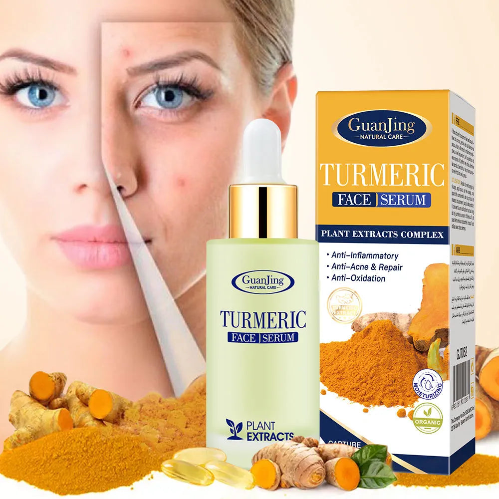 GUANJING Turmeric Extract Anti Wrinkle Face Serum Guanjing