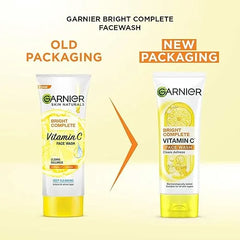 Garnier Skin Naturals, Facewash, Cleansing and Brightening, Bright Complete - 100g Garnier