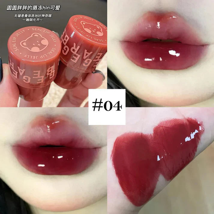 Gege Bear Moisturizing Lip Seal Jelly – Glossy Hydration Gege Bear