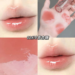 Gege Bear Glaze Crystal Lip Gloss – Translucent Shine, Juicy Finish Gege Bear