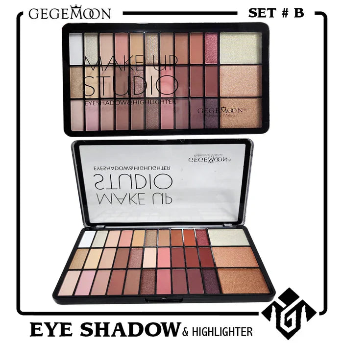 Gege Moon 33 Colors Eyeshadow Gege Moon
