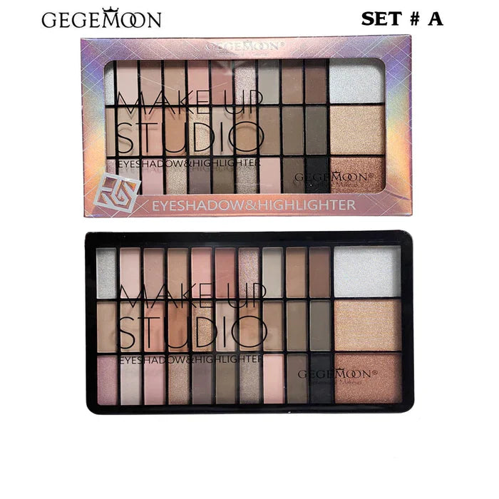 Gege Moon 33 Colors Eyeshadow Gege Moon