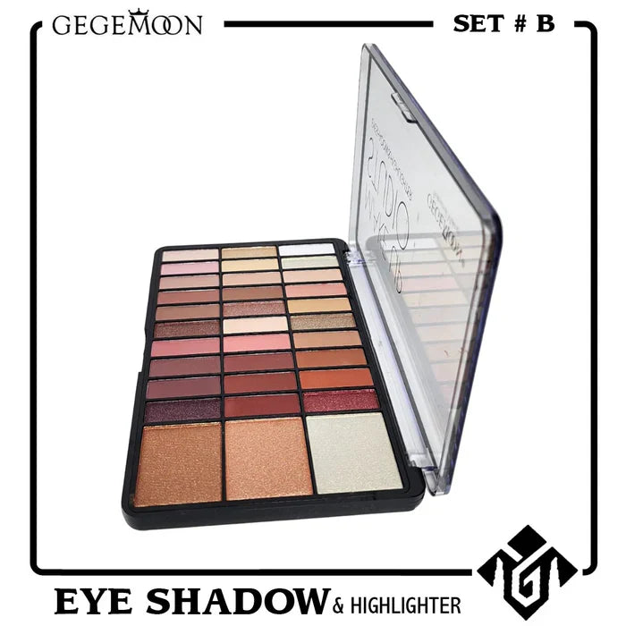 Gege Moon 33 Colors Eyeshadow Gege Moon