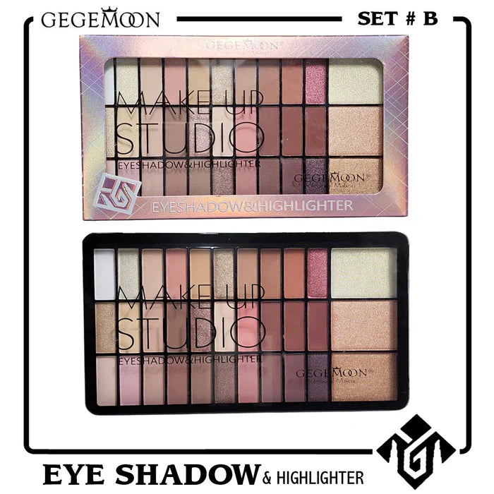 Gege Moon 33 Colors Eyeshadow Gege Moon