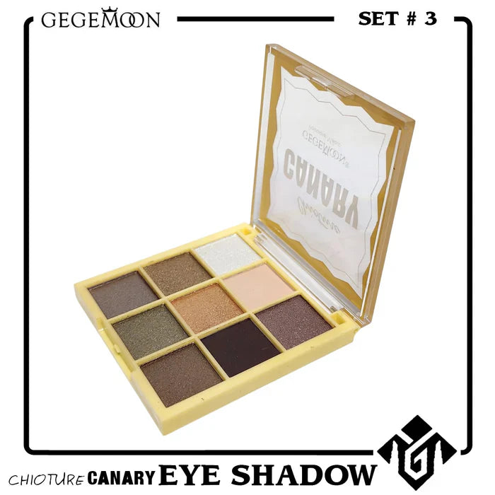 Gege Moon 9 color CHIOTURE MINT Eyeshadow Kit Gege Moon