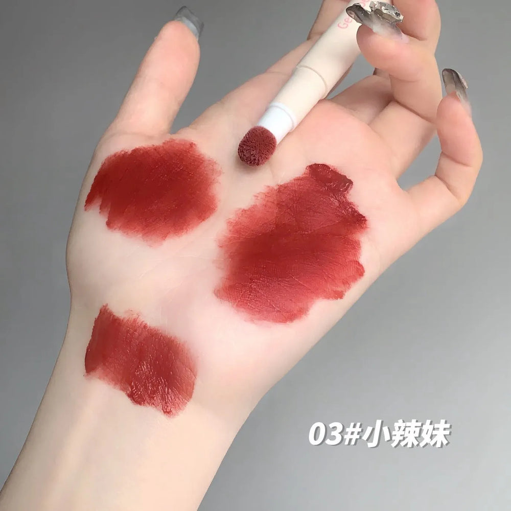Gege Bear Cushion Matte Waterproof Lippies Gege Bear