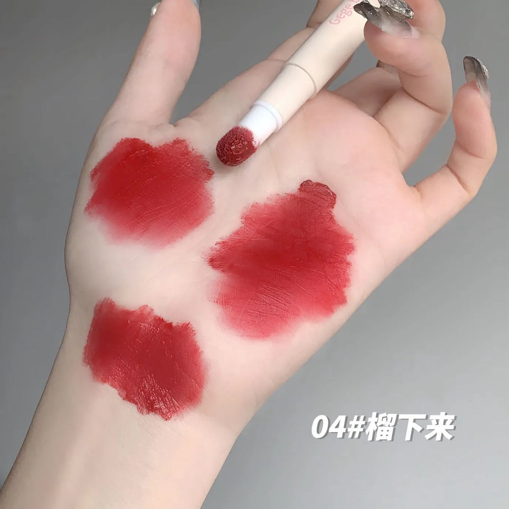 Gege Bear Cushion Matte Waterproof Lippies Gege Bear