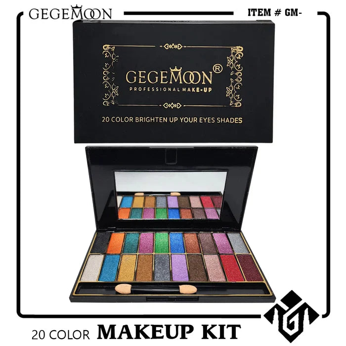 Gege moon 20 color Yellow Makeup Kit Eyeshadow GM-904 Gege Moon