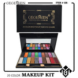Gege moon 20 color Yellow Makeup Kit Eyeshadow GM-904