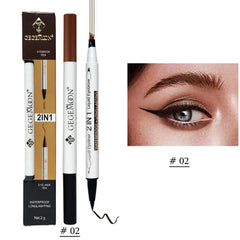 Gegemoon 2 in 1 eyebrow & Eyeliner Pen Gegemoon