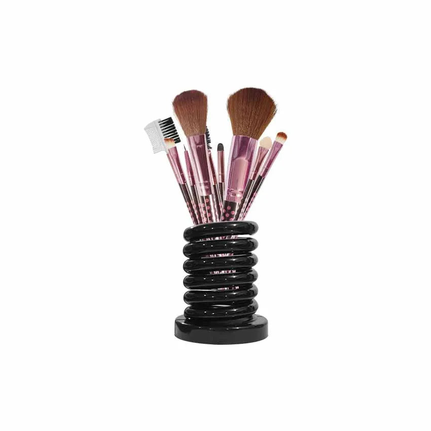 Glamorous Face 8 Pieces Brush Set With Ring Stand Glamorous Face