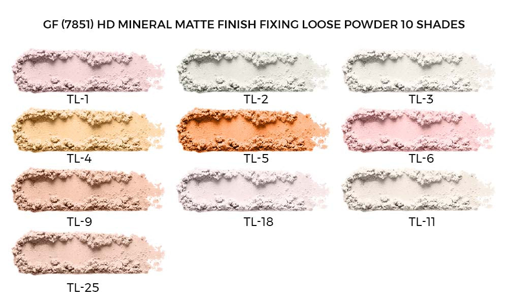 Glamorous Face HD Mineral Matte Finish Fixing Loose Powder Glamorous Face