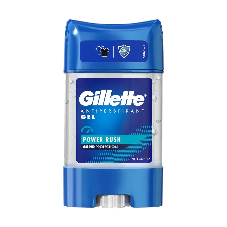 Gillette Antiperspirant Gel Power Rush Doedorant Stcik – 70ml Gillette