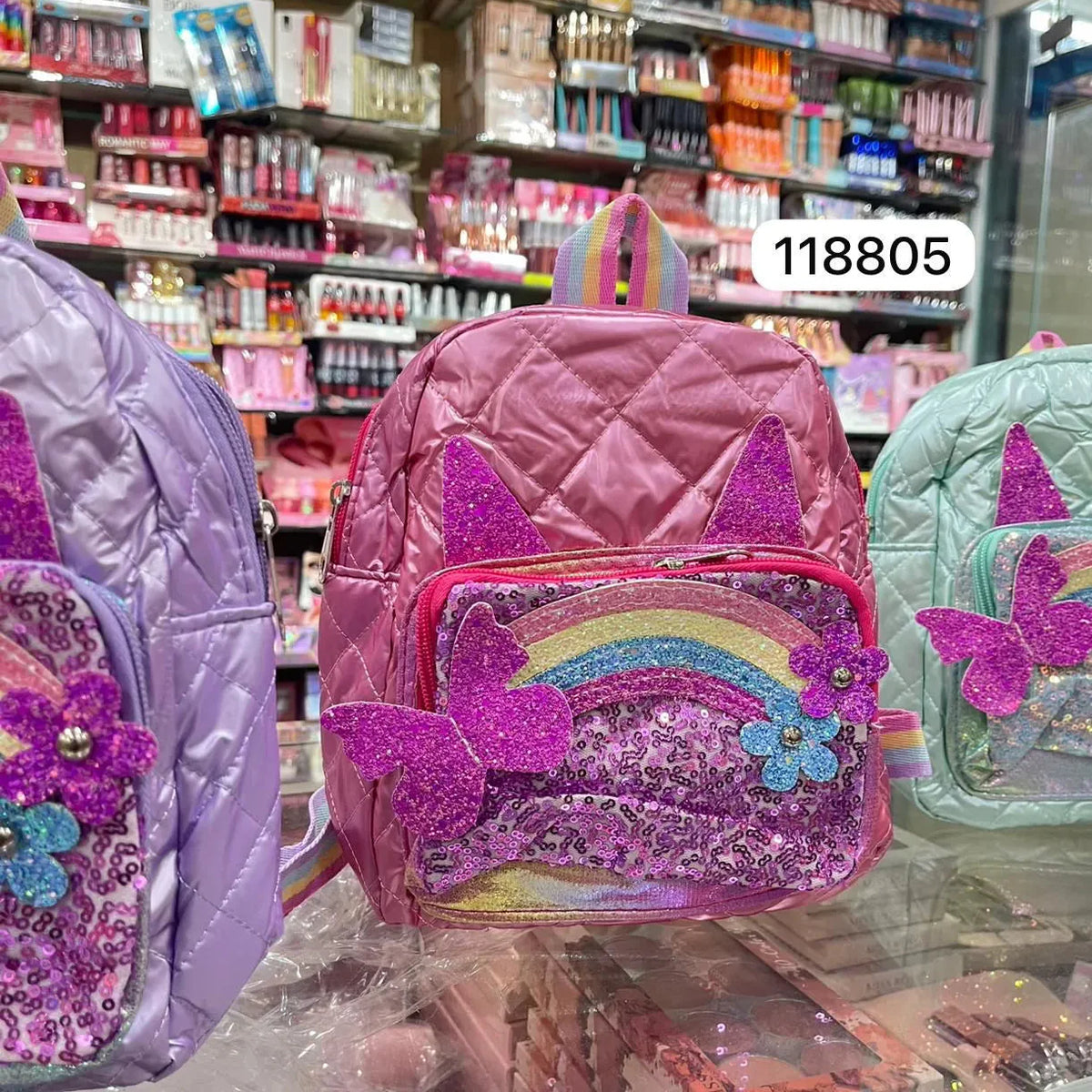 Girls Rainbow Bag Pack Cosmia