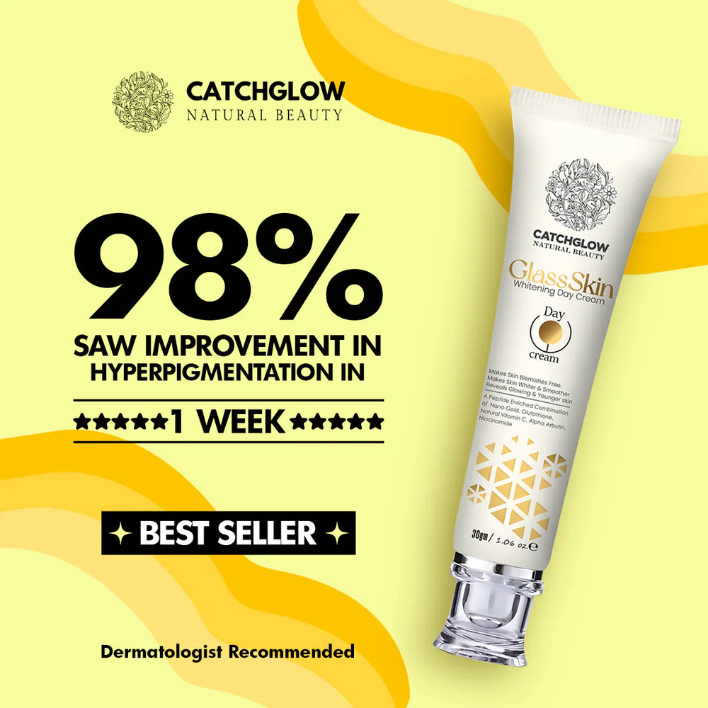 Catchglow Glass Skin Whitening Cream - 30g - Factory Leftover Catchglow