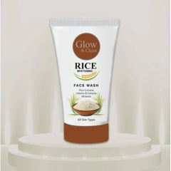Glow & clean Rice Whitening Face Wash 120ml Glow & Clean