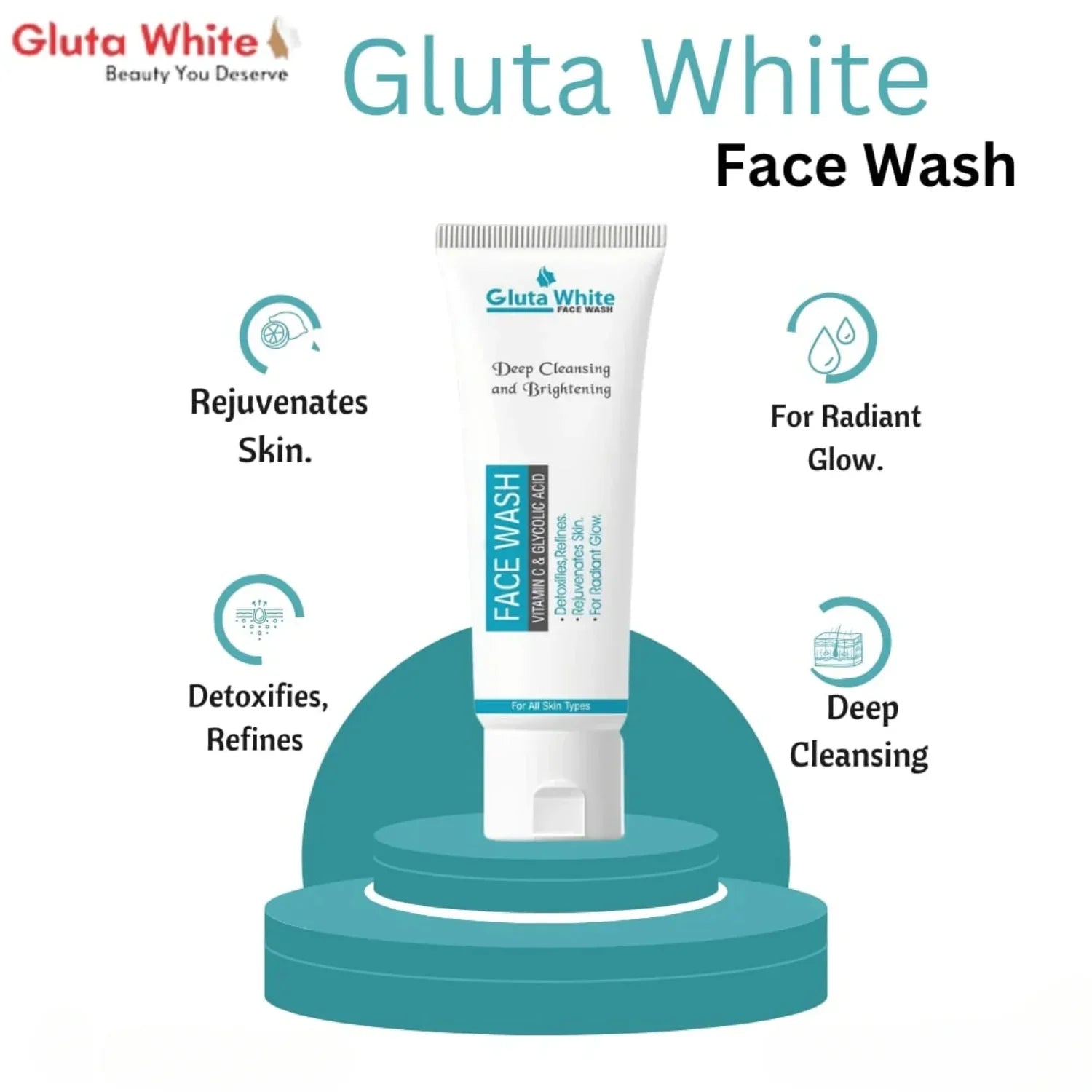 Gluta White Skin Care Bundle – Pack of 3 Gluta White