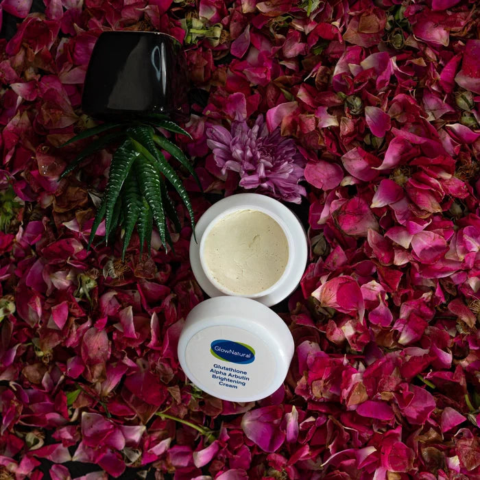 Glow Natural Glutathione Alpha-Arbutin Skin Brightening Cream - 50g Glow Natural