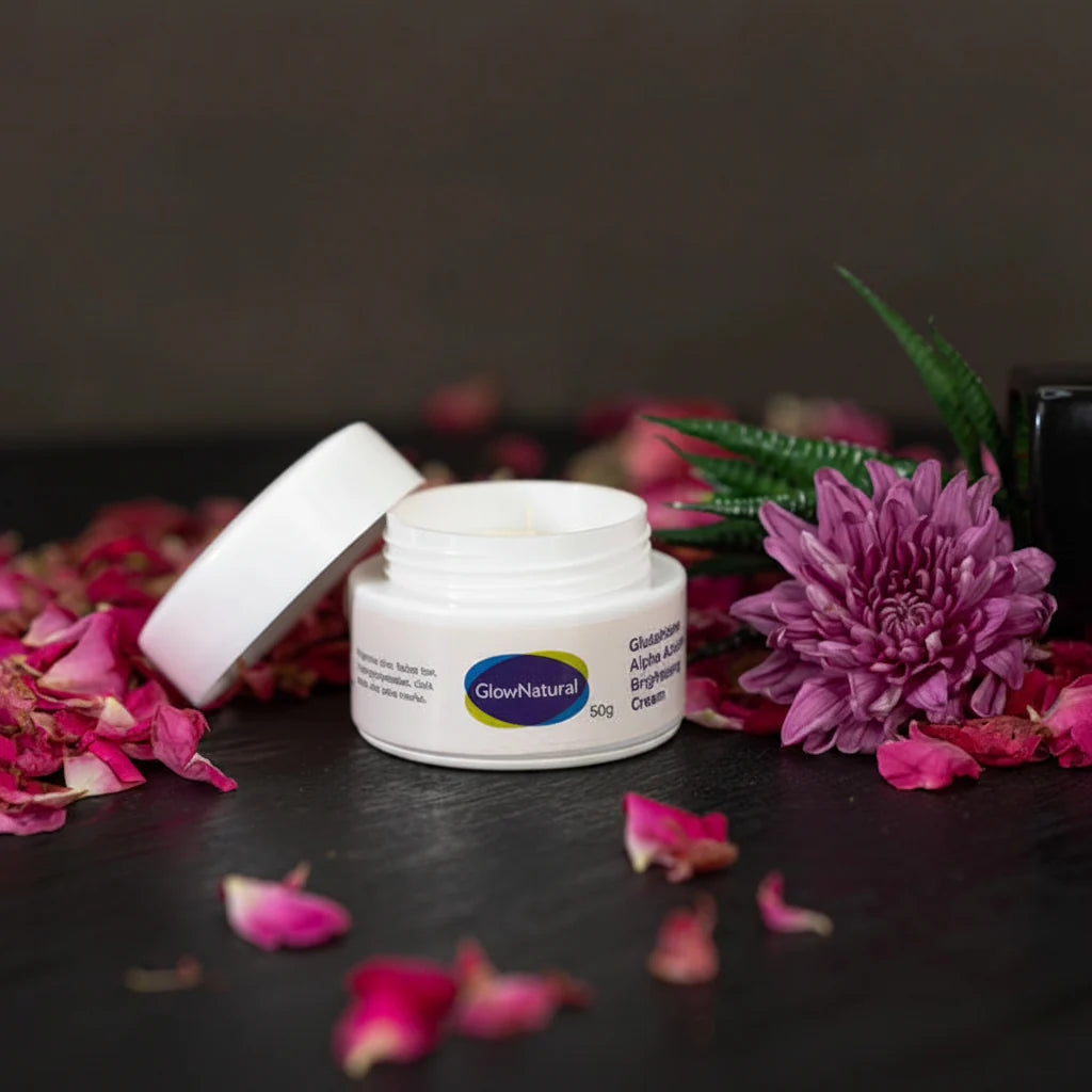 Glow Natural Glutathione Alpha-Arbutin Skin Brightening Cream - 50g Glow Natural