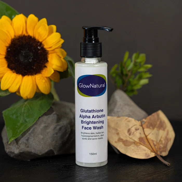 Glow Natural Glutathione Alpha Arbutin Skin Brightening Face Wash Glow Natural