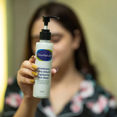 Glow Natural Glutathione Alpha Arbutin Skin Brightening Face Wash Glow Natural