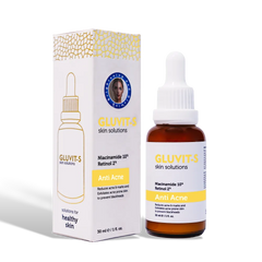 Asra derm Gluvit-S Anti Acne Serum 30ml Asra derm