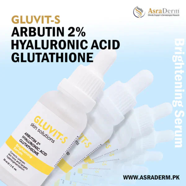 Asra derm Gluvit-s Skin Brightening Serum 30ml Asra derm
