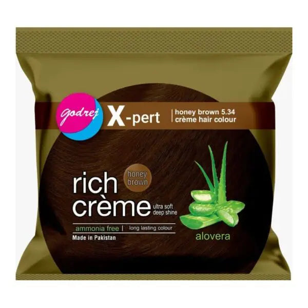Godrej Honey Brown Creme Hair Color Godrej