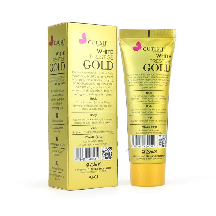 Cutish Gold Instant Whitening Cream 120g Cutish